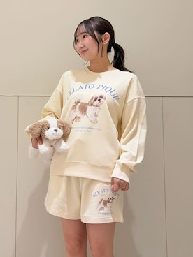「プルオーバー」｜gelato piqueさん（レディース・158cm）の夏コーディネート