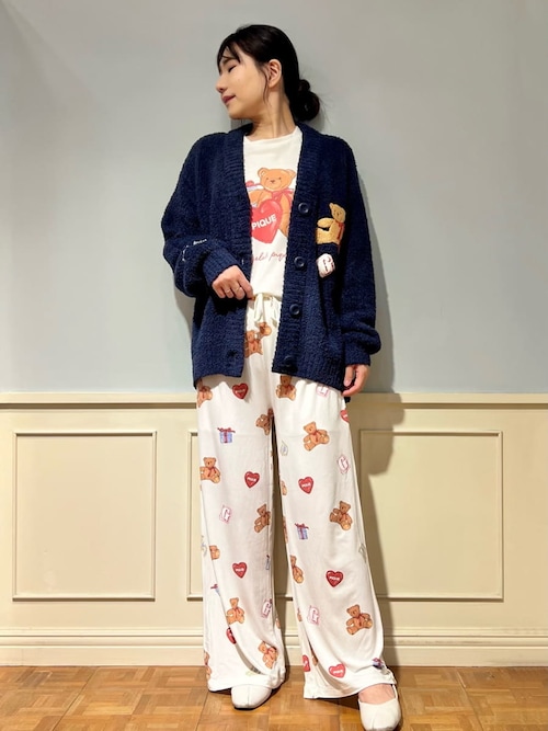 ベビモコベアさがらカーディガン（ルームウェア/パジャマ）｜gelato