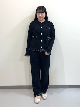 「アイテム（ルームウェア/パジャマ）」を使った、gelato piqueさん（レディース・155cm）の秋コーディネート