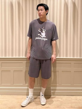「らくちん」｜gelato piqueさん（メンズ・175cm）の春コーディネート