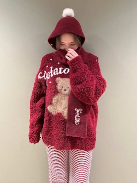 「アイテム（その他ルームウェア）」を使った、gelato piqueさん（レディース・157cm）の秋コーディネート