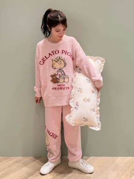 「アイテム（インテリア）」を使った、gelato piqueさん（レディース・156cm）の秋コーディネート