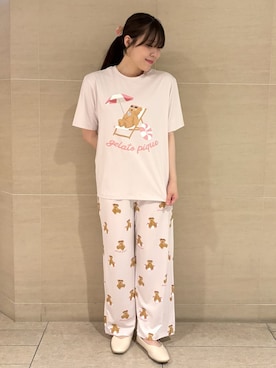 「カップル」｜gelato piqueさん（レディース・160cm）の春コーディネート