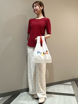 「アイテム（ルームウェア）」を使った、gelato piqueさん（レディース・158cm）の夏コーディネート