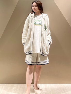 「アイテム（ルームウェア）」を使った、gelato piqueさん（レディース・150cm）の秋コーディネート