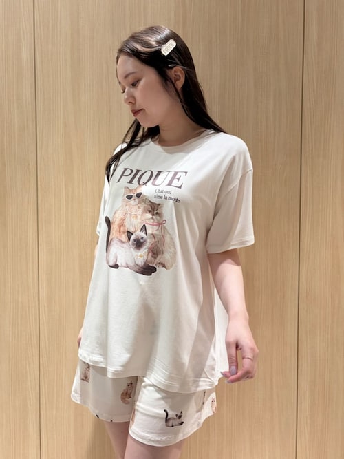 ONLINE限定】ファッションCATS&DOGS ワンポイントTシャツ&ショート