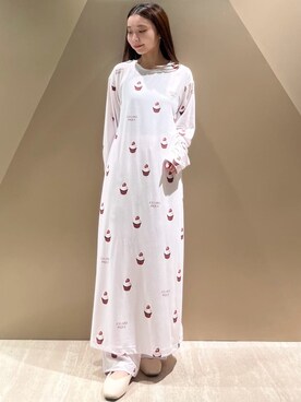 「アイテム（ルームウェア/パジャマ）」を使った、gelato piqueさん（レディース・150cm）の秋コーディネート