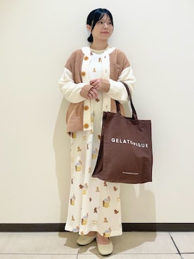 「アイテム（ルームウェア）」を使った、gelato piqueさん（レディース・155cm）の夏コーディネート