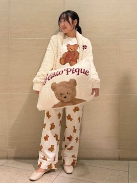 「アイテム（インテリア）」を使った、gelato piqueさん（レディース・158cm）の秋コーディネート