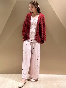 「アイテム（その他ルームウェア）」を使った、gelato piqueさん（レディース・150cm）の冬コーディネート