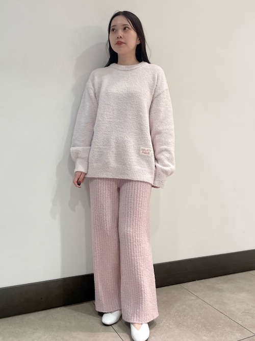 カラフルパウダープルオーバー＆ベビモコリブロングパンツセット