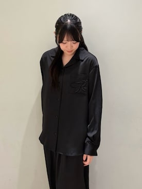 「アイテム（ルームウェア、ブラック系）」を使った、gelato piqueさん（レディース・158cm）の秋コーディネート