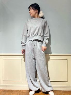 「アイテム（その他ルームウェア）」を使った、gelato piqueさん（レディース・158cm）の秋コーディネート