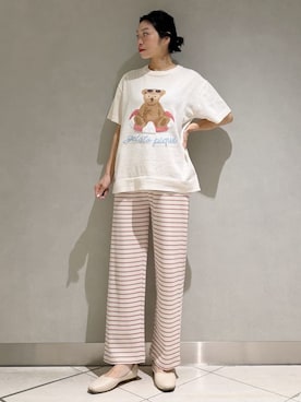 「カップル」｜gelato piqueさん（レディース・168cm）の春コーディネート