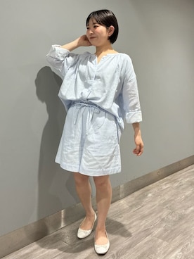 「アイテム（ルームウェア）」を使った、gelato piqueさん（レディース・153cm）の夏コーディネート