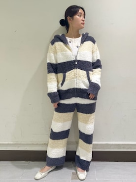 「アイテム（ルームウェア/パジャマ）」を使った、gelato piqueさん（レディース・160cm）の秋コーディネート