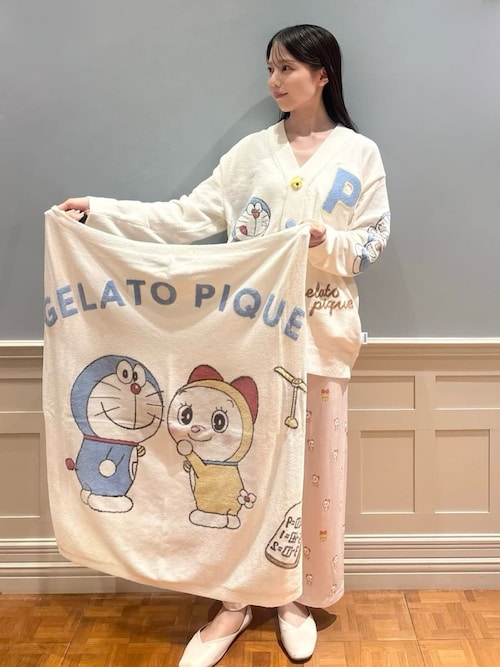 新品未開封【ジェラート ピケ】ドラえもん ジャガードブランケット gelato pique ブランケット 「ドラえもん」ジャガード