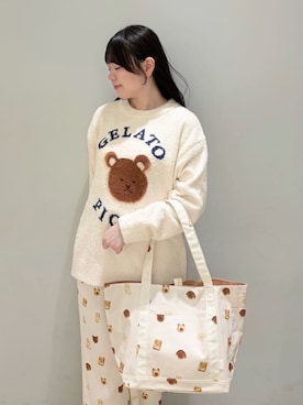 「アイテム（マタニティウェア/グッズ）」を使った、gelato piqueさん（レディース・158cm）の夏コーディネート