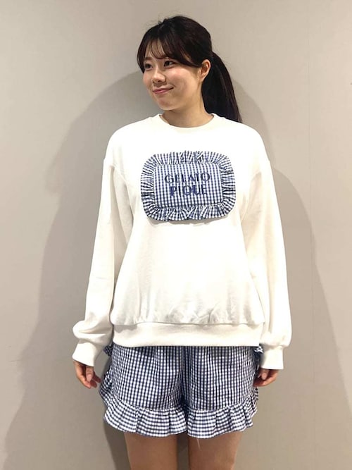3柄フリルショートパンツ（ルームウェア/パジャマ）｜gelato pique