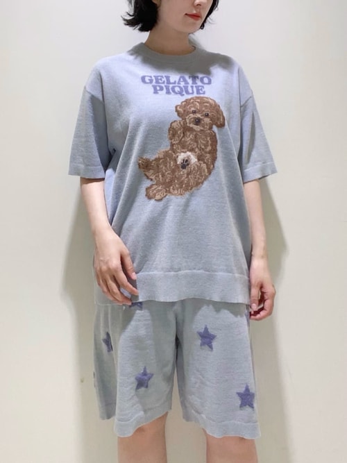 ONLINE限定カラーあり】【HOMME】ドッグジャガードプルオーバー