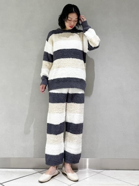 「アイテム（ルームウェア）」を使った、gelato piqueさん（レディース・168cm）の秋コーディネート