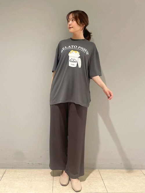 セール】【接触冷感】COOLレーヨンデザートロゴロングパンツ