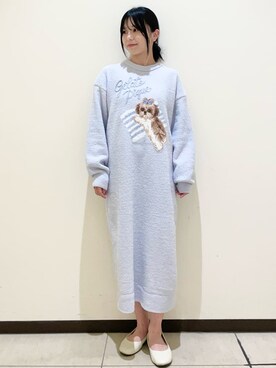 「アイテム（ルームウェア/パジャマ）」を使った、gelato piqueさん（レディース・155cm）の秋コーディネート