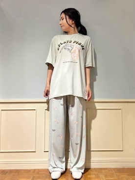 「アイテム（ルームウェア/パジャマ）」を使った、gelato piqueさん（レディース・158cm）の夏コーディネート
