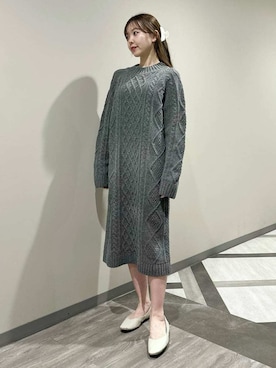 「アイテム（ルームウェア）」を使った、gelato piqueさん（レディース・158cm）の冬コーディネート