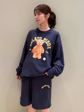 「アイテム（ルームウェア）」を使った、gelato piqueさん（レディース・156cm）の夏コーディネート