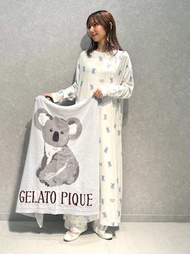 「アイテム（ルームウェア）」を使った、gelato piqueさん（レディース・156cm）の夏コーディネート