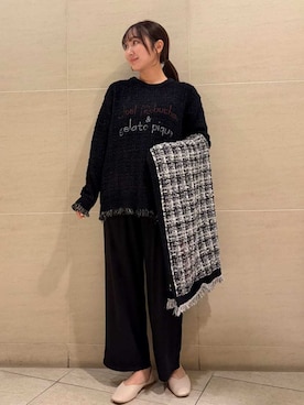 「アイテム（インテリア）」を使った、gelato piqueさん（レディース・158cm）の秋コーディネート