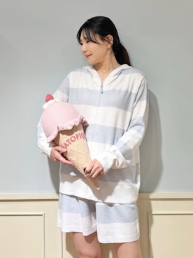 「アイテム（インテリア）」を使った、gelato piqueさん（レディース・158cm）の春コーディネート