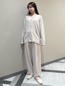 「アイテム（ルームウェア）」を使った、gelato piqueさん（レディース・158cm）の秋コーディネート