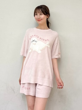 「アニマル」｜gelato piqueさん（レディース・165cm）の夏コーディネート