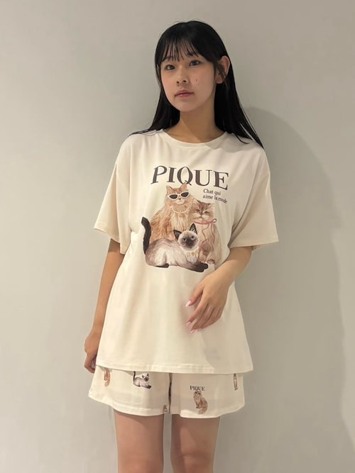 ONLINE限定】ファッションCATS&DOGS ワンポイントTシャツ&ショート