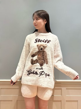 「クリスマス」｜「アイテム（ルームウェア/パジャマ）」を使った、gelato piqueさん（レディース・161cm）の冬コーディネート