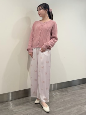 「アイテム（その他ルームウェア）」を使った、gelato piqueさん（レディース・158cm）の秋コーディネート