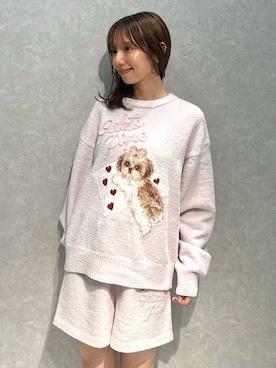 「アイテム（ルームウェア/パジャマ）」を使った、gelato piqueさん（レディース・156cm）の秋コーディネート