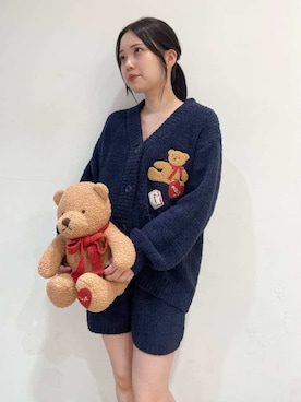 「アイテム（ポーチ）」を使った、gelato piqueさん（レディース・158cm）の秋コーディネート