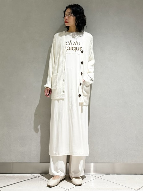 調温スムーズィ―カーディガン（ルームウェア/パジャマ）｜gelato pique