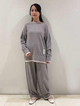 「アイテム（ルームウェア）」を使った、gelato piqueさん（レディース・150cm）の秋コーディネート