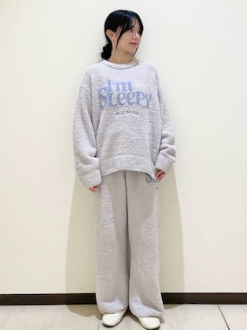 「アイテム（ルームウェア）」を使った、gelato piqueさん（レディース・155cm）の秋コーディネート