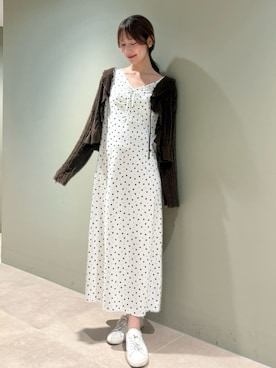 「アイテム（ルームウェア）」を使った、gelato piqueさん（レディース・165cm）の秋コーディネート