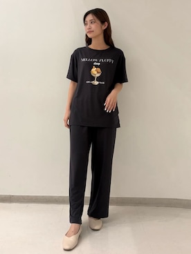 「アイテム（ルームウェア/パジャマ）」を使った、gelato piqueさん（レディース・163cm）の夏コーディネート