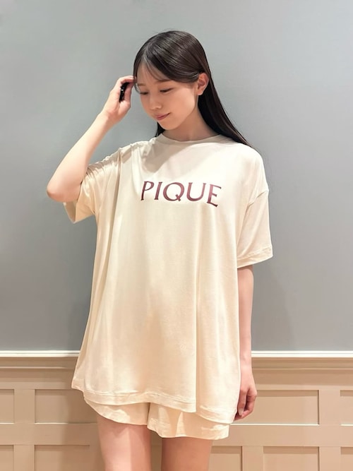 新品未使用gelato pique ジェラートピケ れーヨン ロゴルームウェア gelato pique ジェラートピケ レディース カラフルレーヨンロゴ