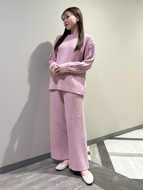パウダーリブプルオーバー（ルームウェア/パジャマ）｜gelato pique