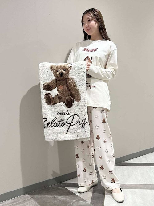 gelato pique（ジェラートピケ） パジャマ ルームウェア 「Steiff