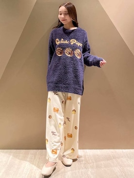 「リラックス」｜gelato piqueさん（レディース・150cm）の冬コーディネート