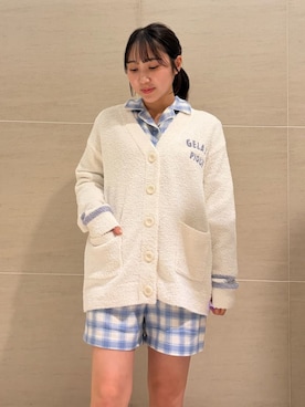 「アイテム（ルームウェア）」を使った、gelato piqueさん（レディース・158cm）の秋コーディネート